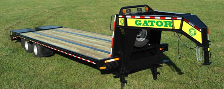 GOOSENECK TRAILER 30ft tandem dual - all heavy-duty equipment trailers special priced  Butler County, Ohio